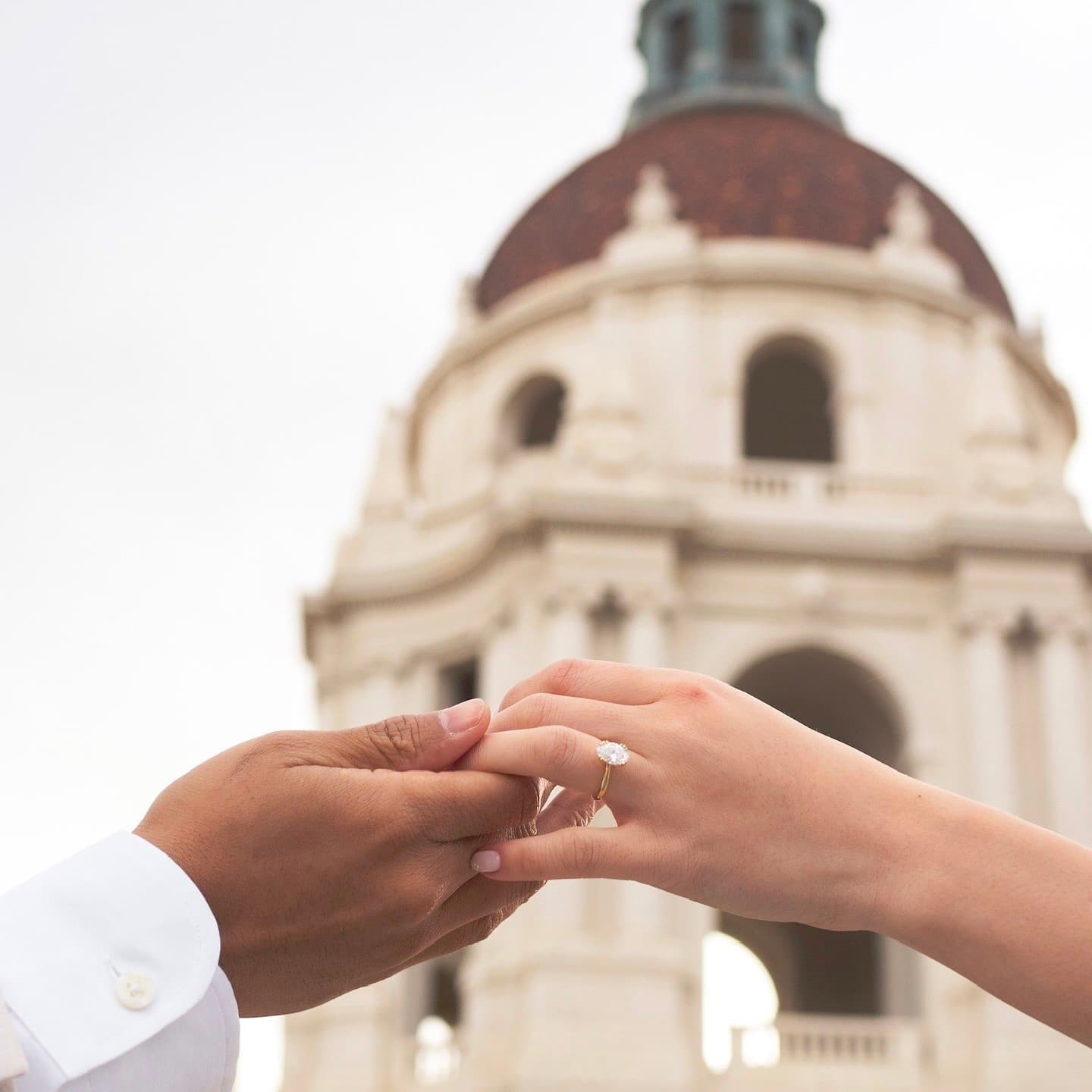 Pasadena City Hall Wedding Photoshoot